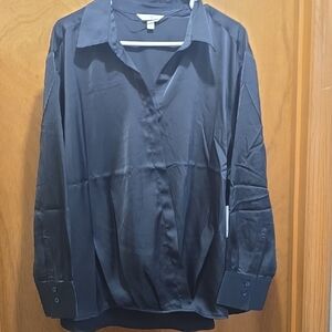 Terra & Sky Classic Black Blouse
